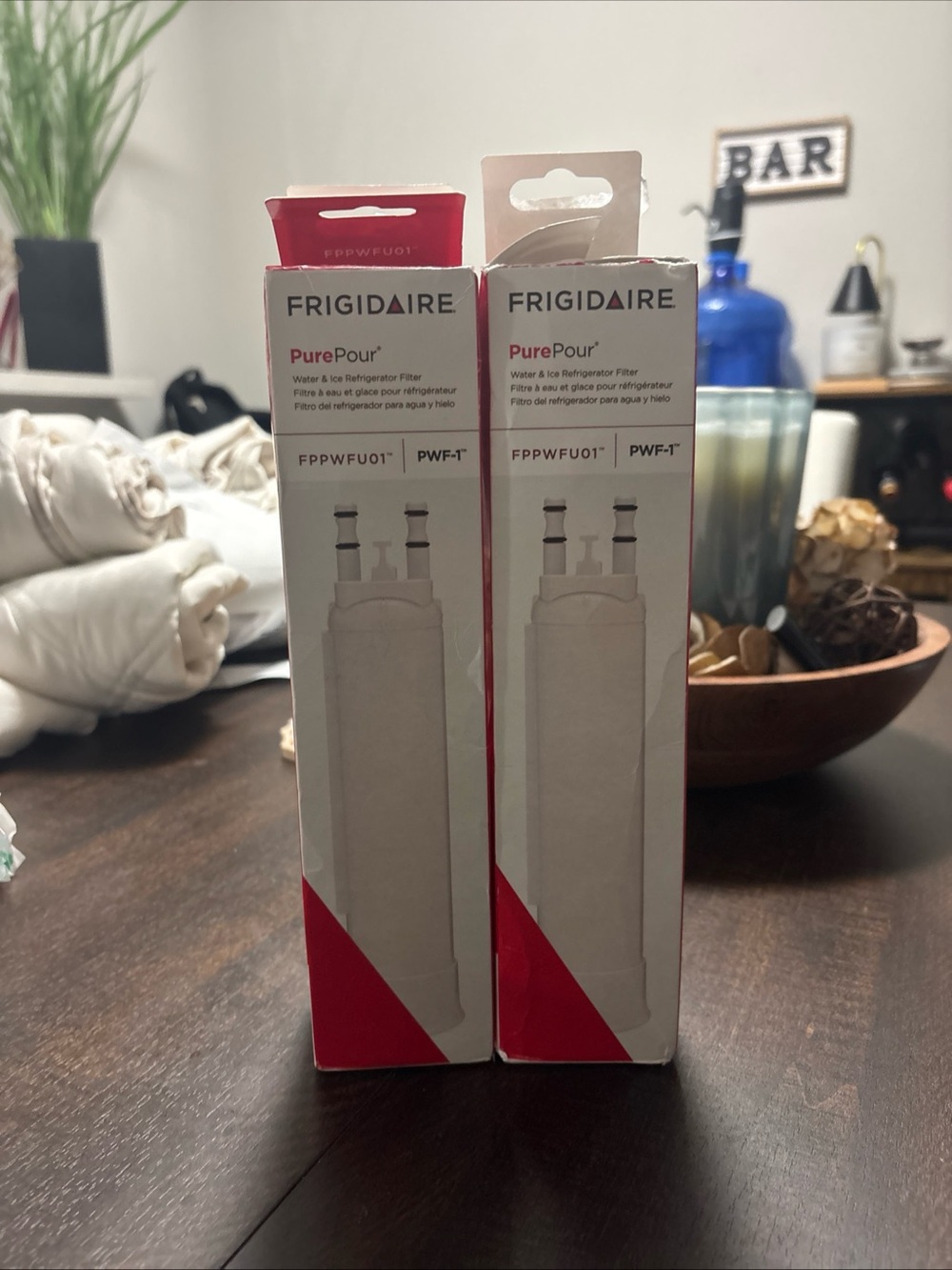 Frigidaire PurePour Water & Ice Refrigerator Filter - White 2 pack